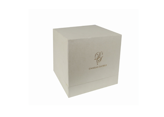 OEM Jewelry Cardboard Box Eco Friendly 2mm Thickness With Gold Stamping