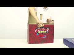 جعبه بسته بندی تاشو آرم سفارشی Mattle Lamaniation جعبه کارتی 0.35 میلی متری